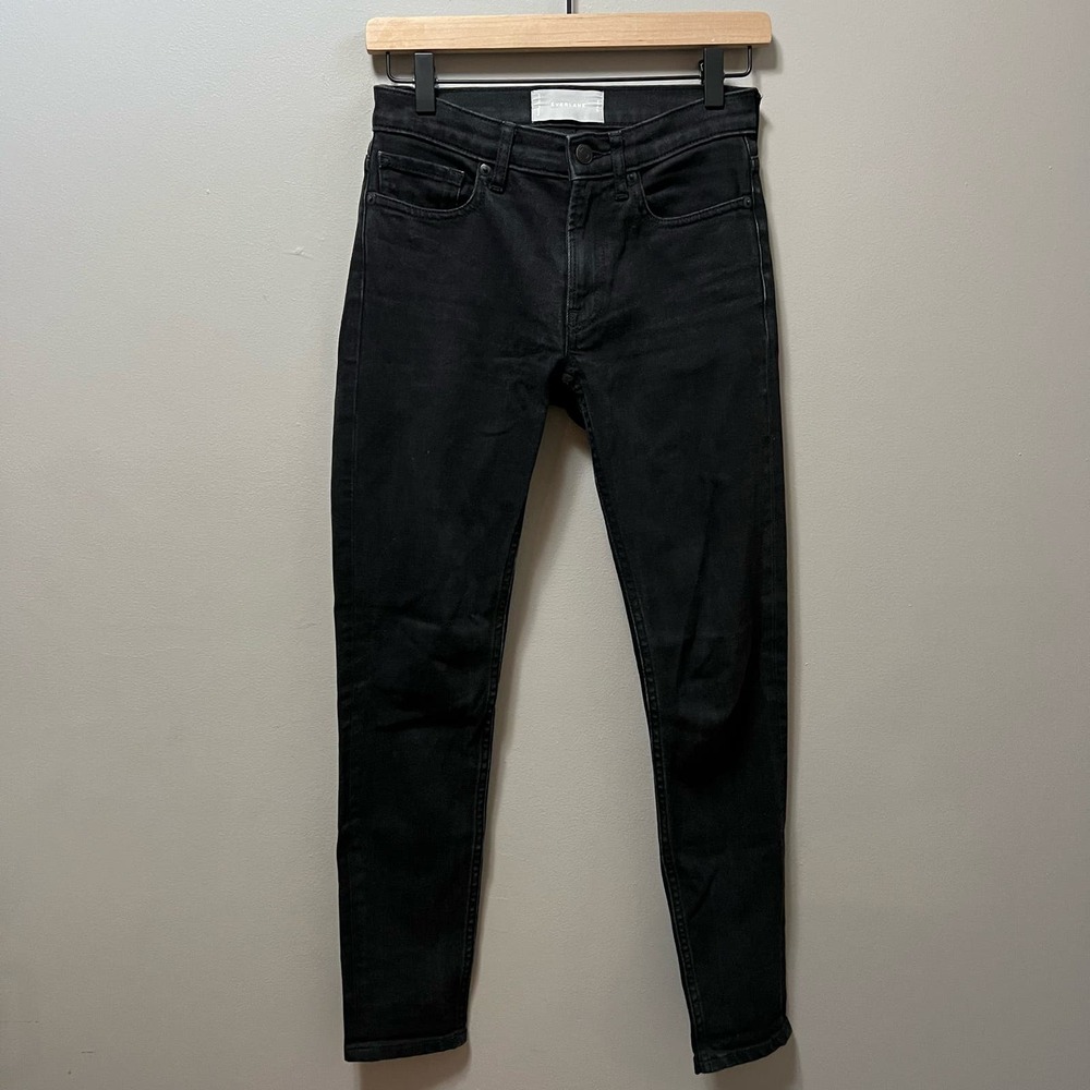Everlane women’s black skinny jeans size 24 regular